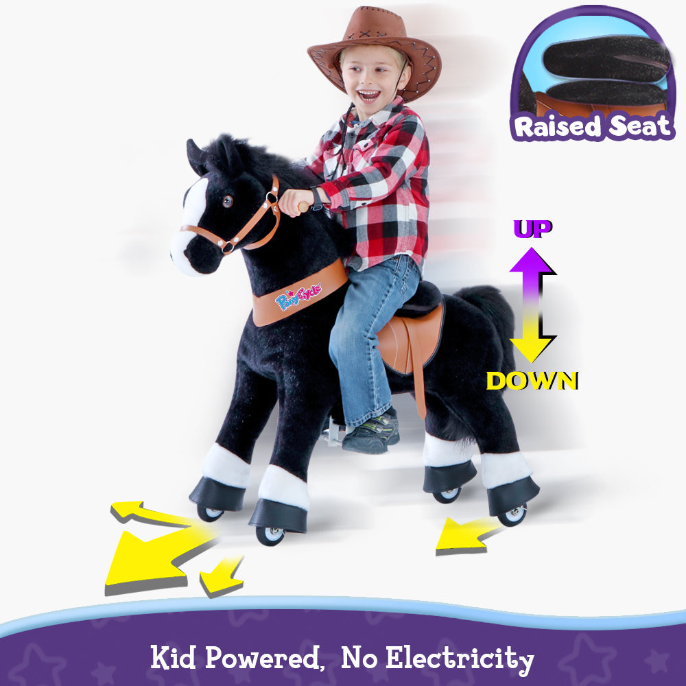 Horse toy Age 3-4 Black （UK&EU in stock）