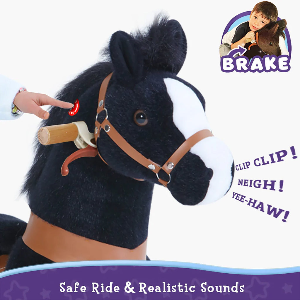 Horse toy Age 3-4 Black （UK&EU in stock）