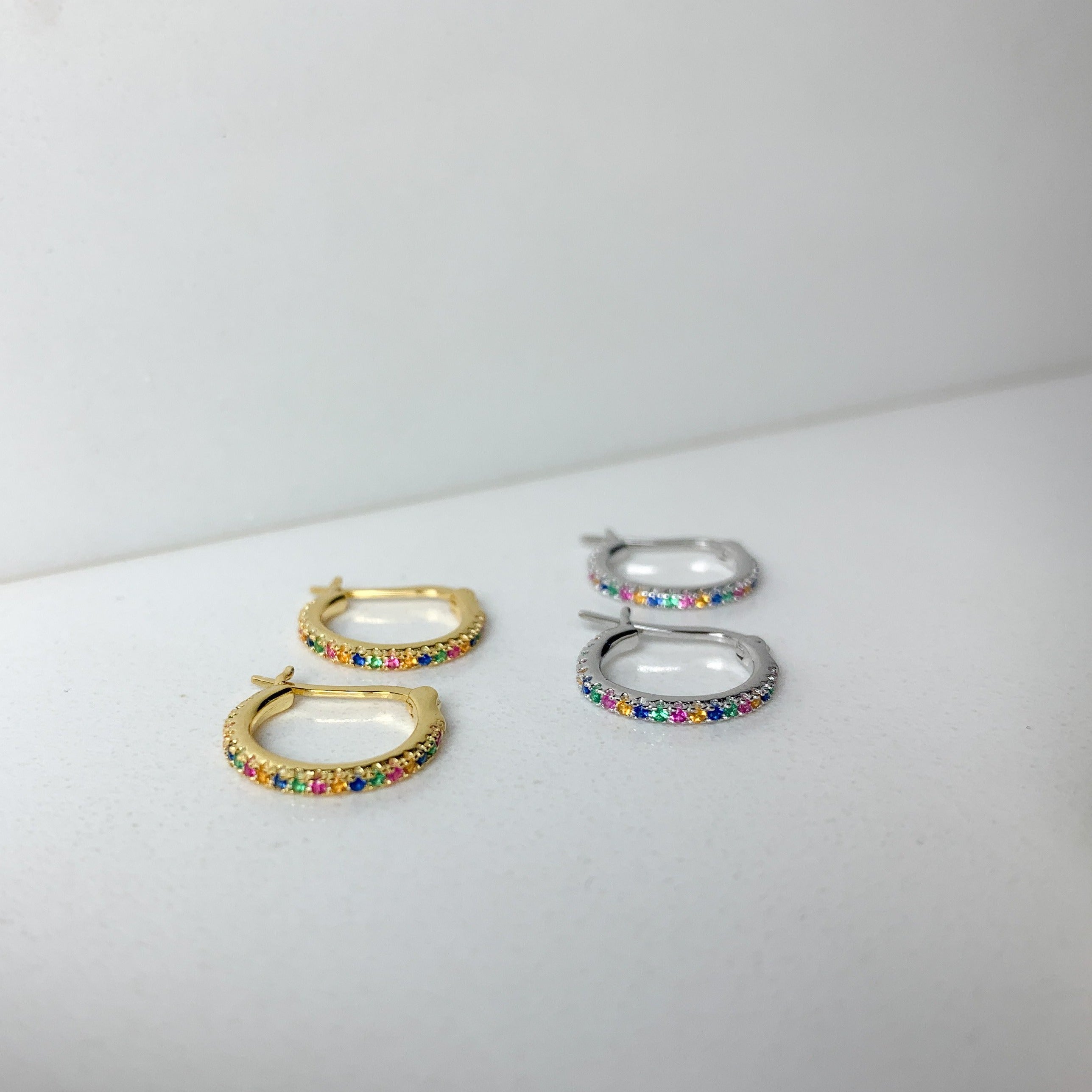 FRIDA RAINBOW HOOPS 1,3CM