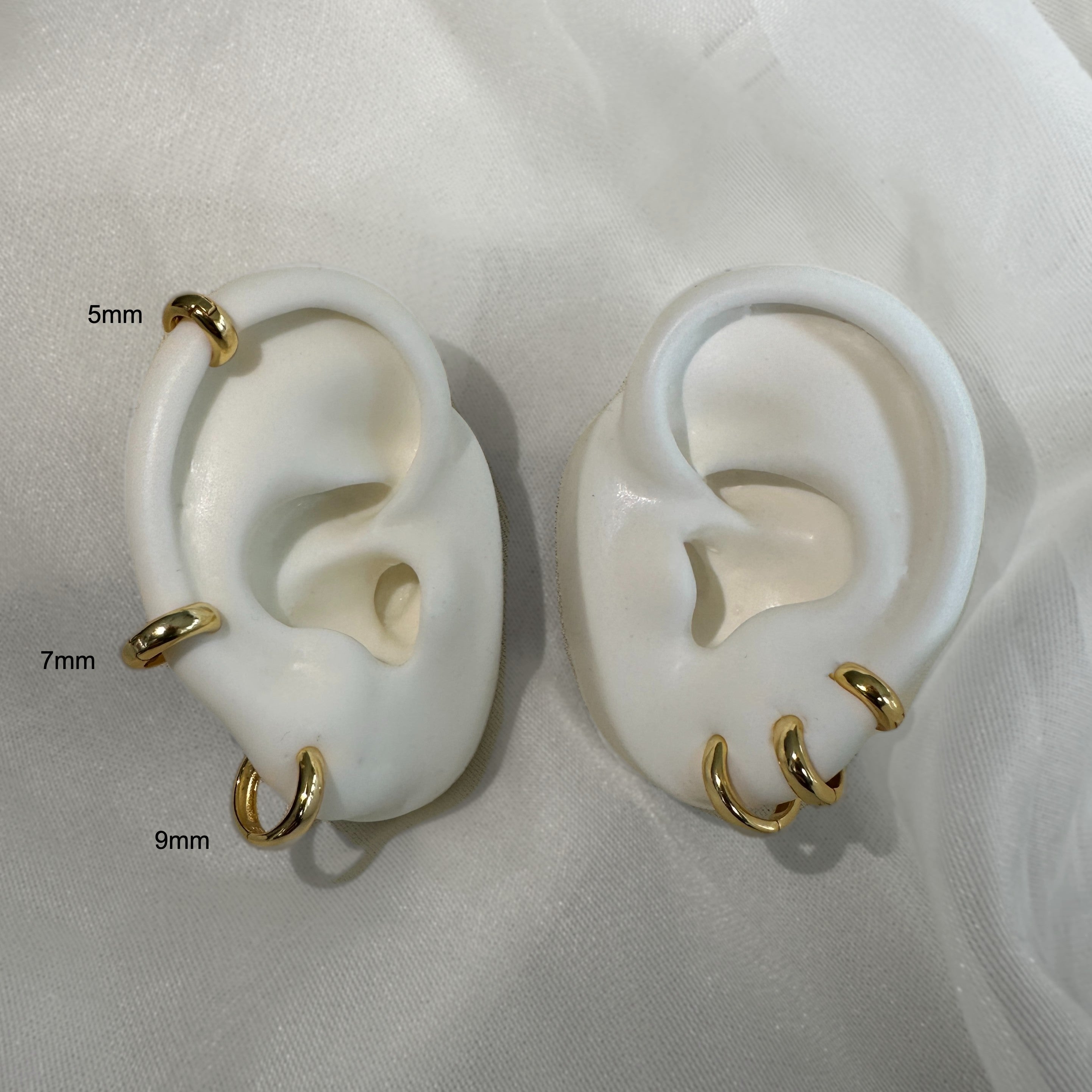 MIA BOLD HOOPS 5mm